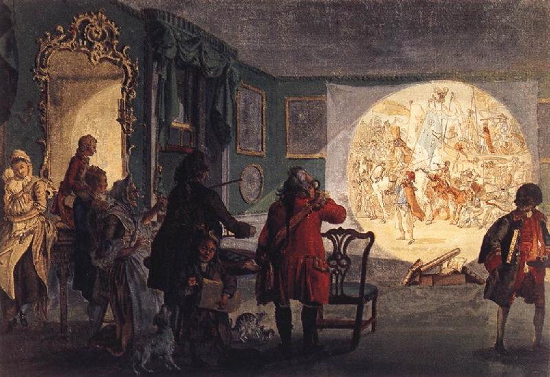 SANDBY, Paul The Laterna Magica af France oil painting art